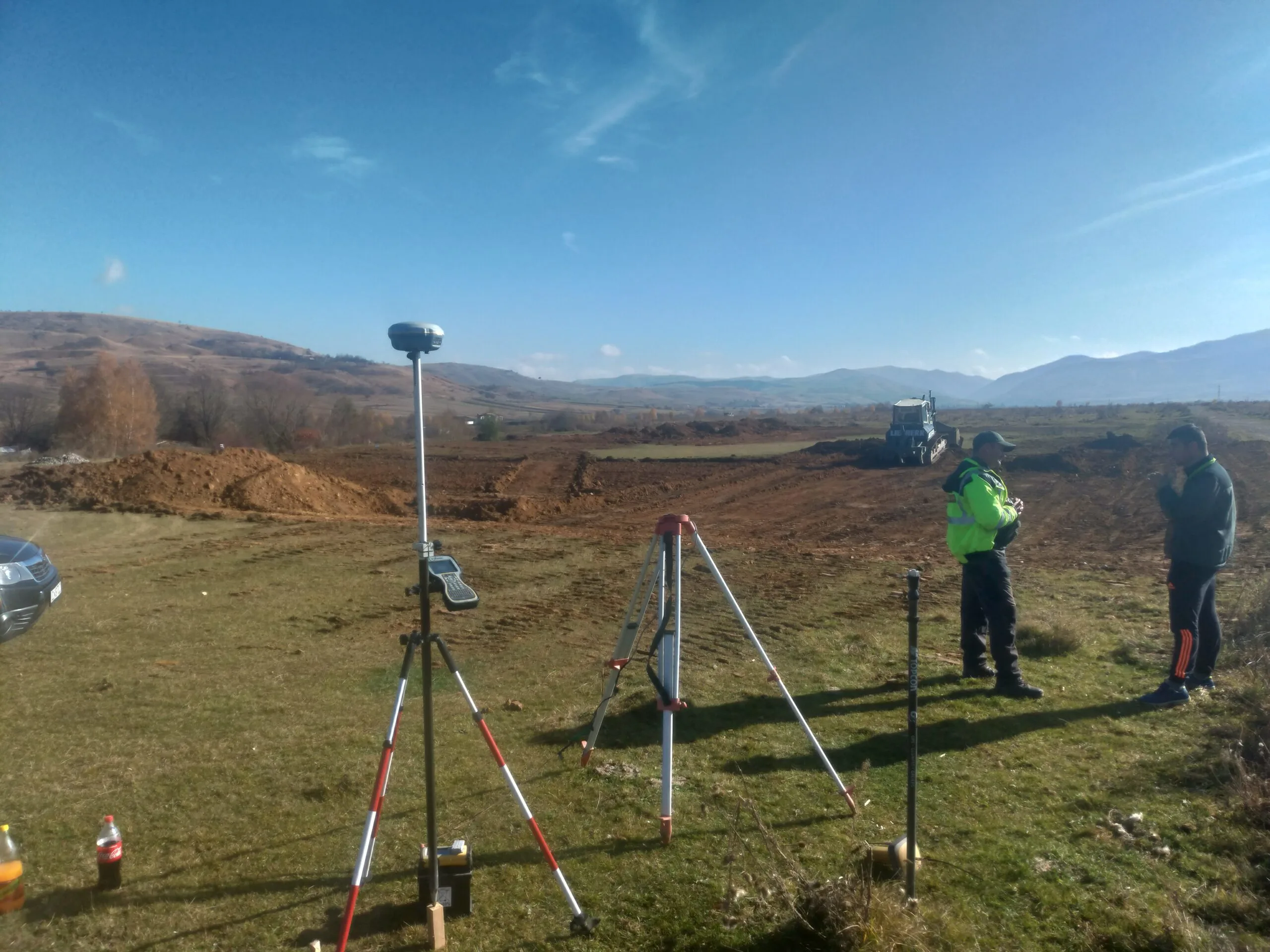 Lucrări topografice pentru terenul de fotbal din Băișoara