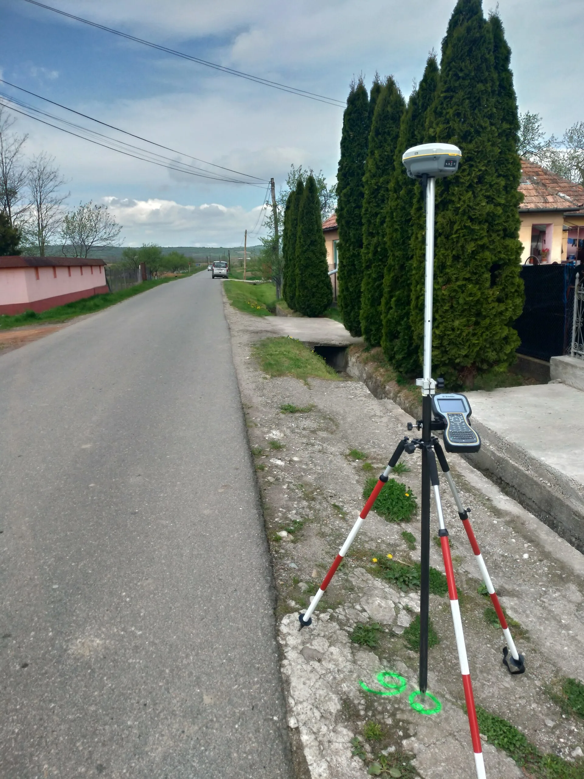 Măsurători topografice pentru reabilitarea drumului DJ142G Copșa Mică–Motiș